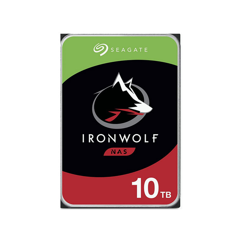 Seagate IronWolf ST10000VN000 disco rigido interno 10 TB 7200 Giri/min 256 MB 3.5" Serial ATA III Seagate IronWolf ST10000VN000 disco rigido interno 10 TB 7200 Giri/min 256 MB 3.5" Serial ATA III