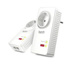 FRITZ!Powerline 1220 Set INT 1200 Mbit s Ethernet LAN White 2 pc(s)