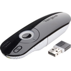 Targus Laser Presentation Remote wireless presenter Black, Gray