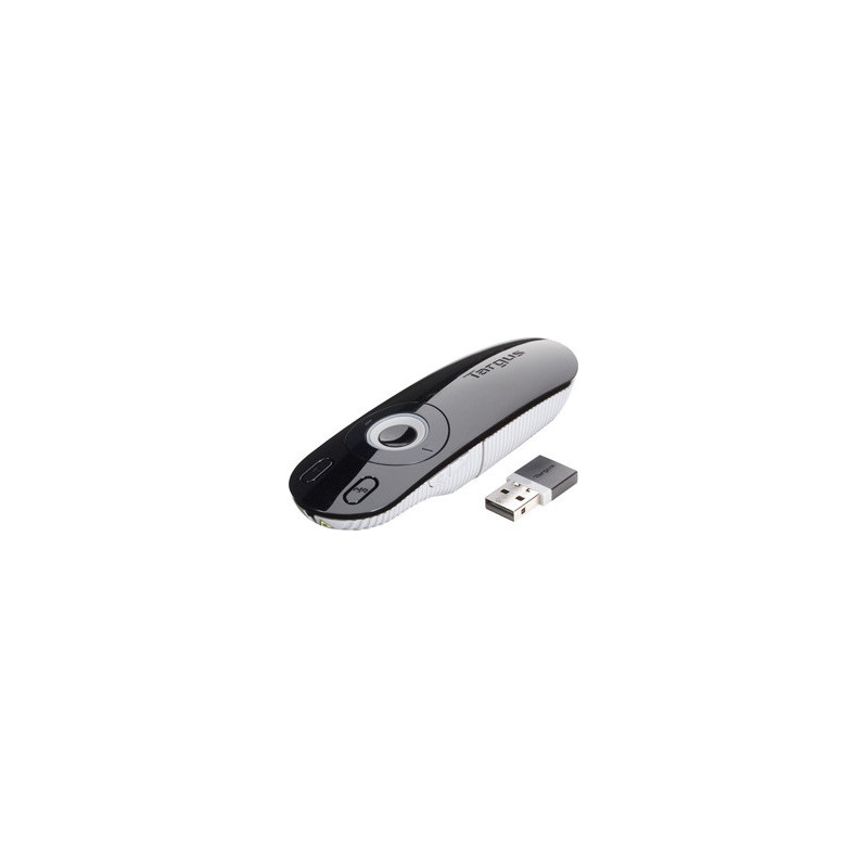 Targus Laser Presentation Remote wireless presenter Black, Gray