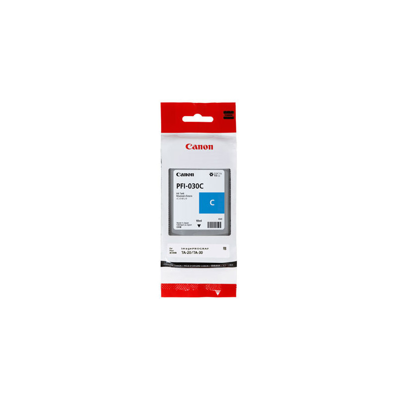 Cartucho canon pfi - 030 cian ta - 20ta - 20 mfp l24eita - 30ta - 30 mfp l36ei Cartucho canon pfi - 030 cian ta - 20ta - 20 mfp l24eita - 30ta - 30 mfp l36ei