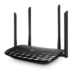 TP-Link Archer C6 wireless router Gigabit Ethernet Dual-band (2.4 GHz   5 GHz) Black