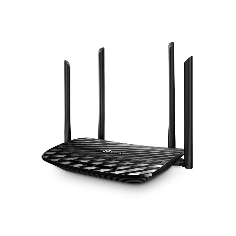 TP-Link Archer C6 wireless router Fast Ethernet Dual-band (2.4 GHz / 5 GHz) White TP-Link Archer C6 wireless router Fast Ethernet Dual-band (2.4 GHz / 5 GHz) White