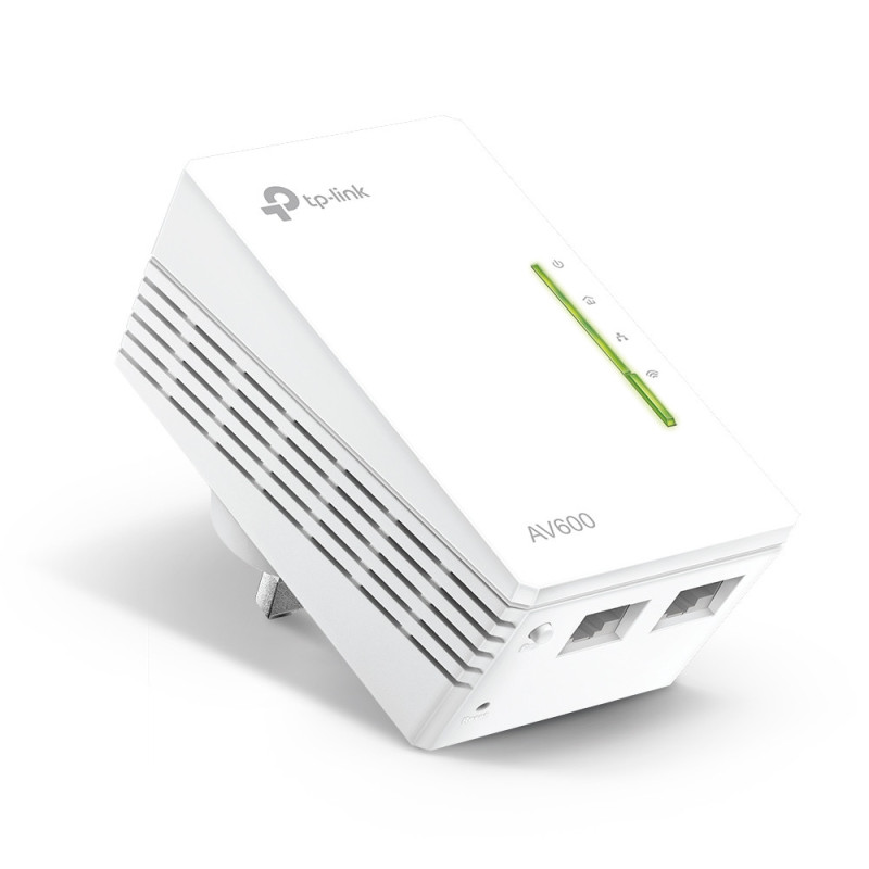 TP-Link TL-WPA4220 adattatore di rete PowerLine 600 Mbit/s Collegamento ethernet LAN Wi-Fi Bianco 1 pz TP-Link TL-WPA4220 adattatore di rete PowerLine 600 Mbit/s Collegamento ethernet LAN Wi-Fi Bianco 1 pz