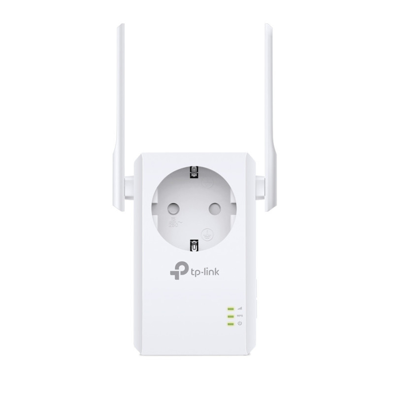 TP-Link TL-WA860RE adattatore di rete PowerLine 300 Mbit/s Collegamento ethernet LAN Wi-Fi Bianco 1 pz TP-Link TL-WA860RE adattatore di rete PowerLine 300 Mbit/s Collegamento ethernet LAN Wi-Fi Bianco 1 pz