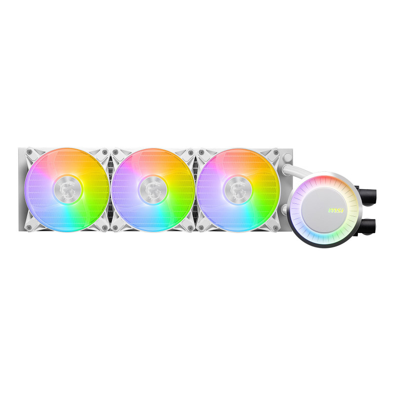 MSI MAG CORELIQUID E360 WHITE Scheda madre, Processore Kit di raffreddamento a liquido 12 cm Bianco MSI MAG CORELIQUID E360 WHITE Scheda madre, Processore Kit di raffreddamento a liquido 12 cm Bianco