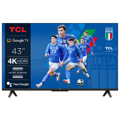 TCL P61 43P61B TV 43" 4K Ultra HD Smart TV Wi-Fi Titanium