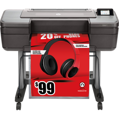Plotter hp designjet z6 postscript a1 -  usb -  red