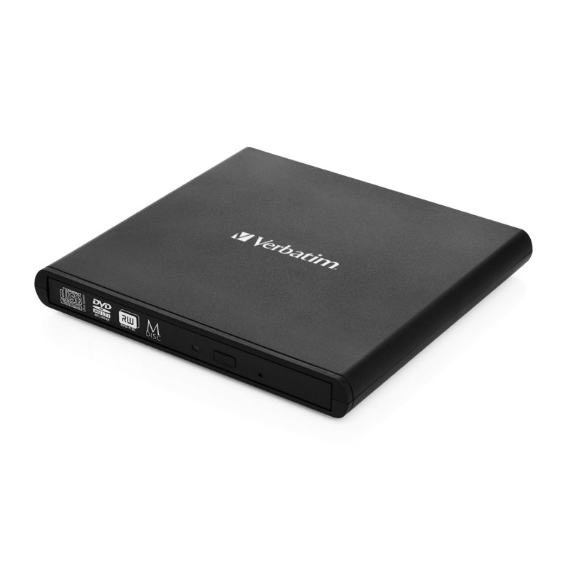 Verbatim Slimline CD/DVD lettore di disco ottico DVD-RW Nero Verbatim Slimline CD/DVD lettore di disco ottico DVD-RW Nero