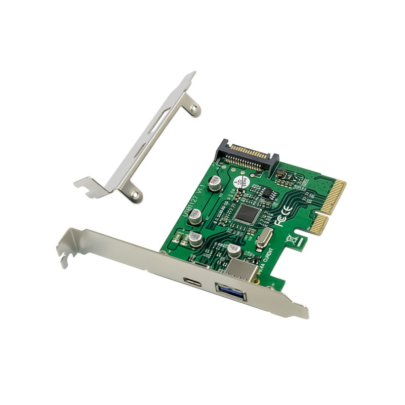 Conceptronic EMRICK09G scheda di interfaccia e adattatore Interno USB 3.2 Gen 2 (3.1 Gen 2) Conceptronic EMRICK09G scheda di interfaccia e adattatore Interno USB 3.2 Gen 2 (3.1 Gen 2)