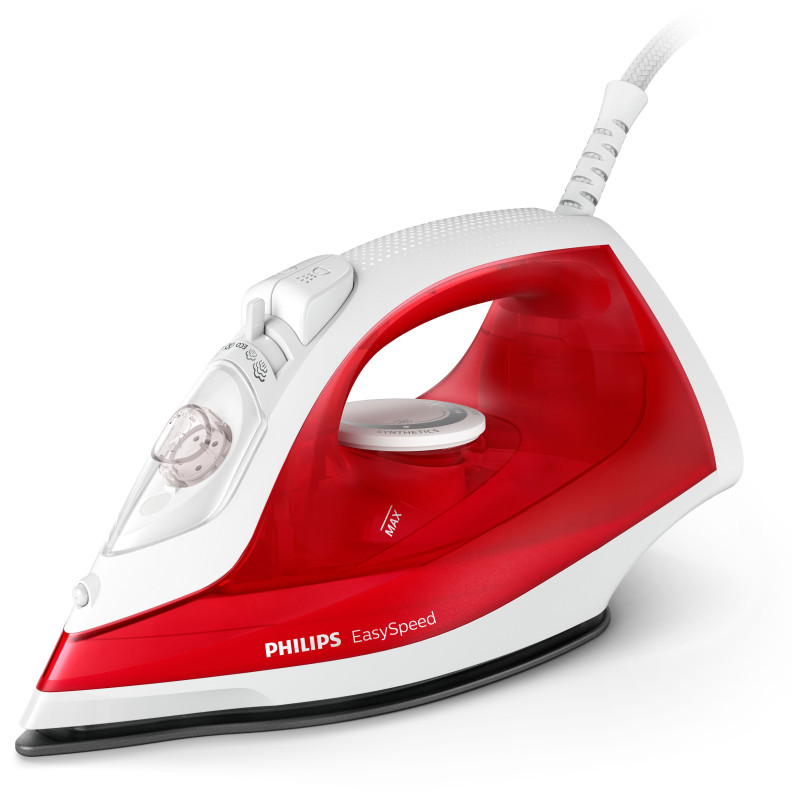Plancha de vapor philips easyspeed rojo - blanco 2000w - vapor continuo - antiadherente - dep 220ml - antical Plancha de vapor philips easyspeed rojo - blanco 2000w - vapor continuo - antiadherente - dep 220ml - antical
