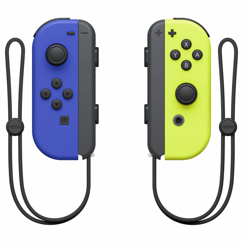 Accesorio nintendo switch - mando joy - con azul - amarillo neon Accesorio nintendo switch - mando joy - con azul - amarillo neon