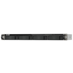 QNAP TS-433eU NAS Rack (1U) Cortex-A Cortex-A55 4 GB 0 TB QNAP Turbo System Black