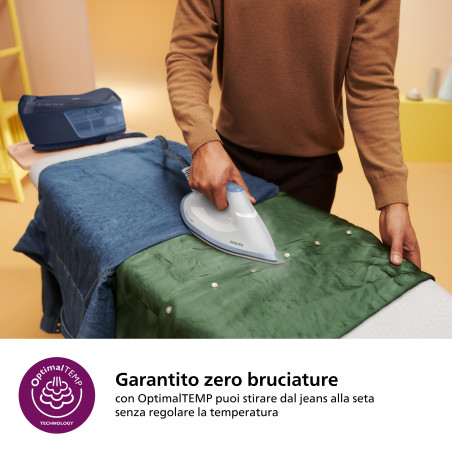 Philips 6000 series PSG6026 20 steam ironing station 2400 W 1.8 L SteamGlide Plus soleplate Blue, White