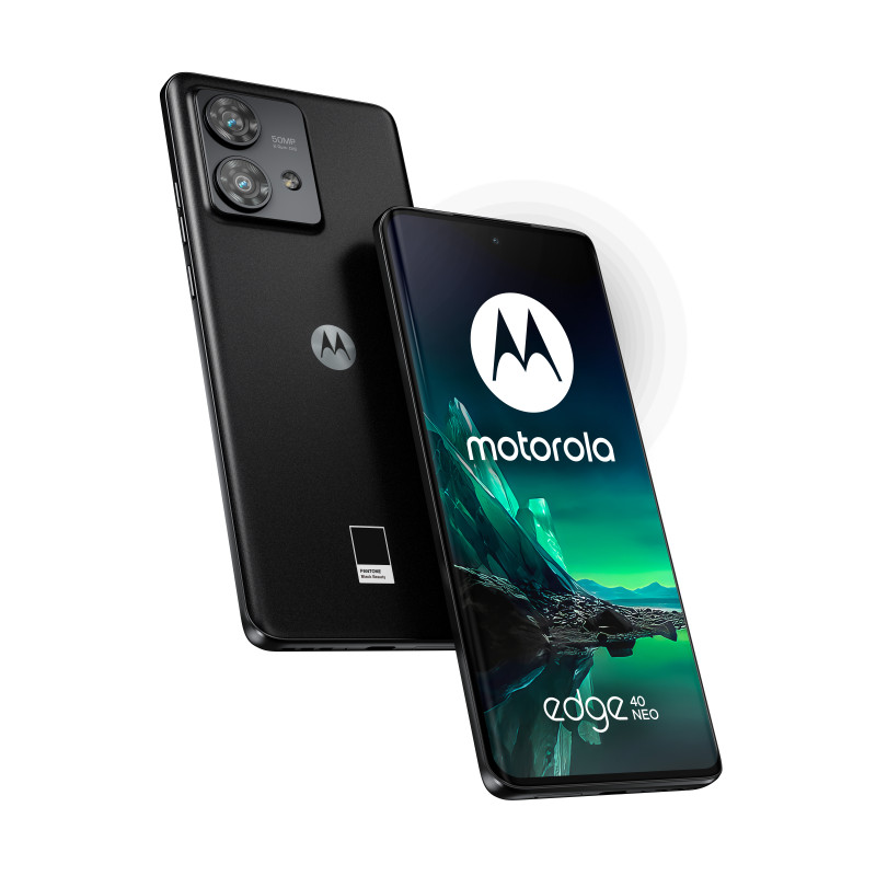 Motorola edge 40 Neo 6.55" Dual SIM Android 13 5G USB Type-C 12 GB 256 GB 5000 mAh Black Motorola edge 40 Neo 6.55" Dual SIM Android 13 5G USB Type-C 12 GB 256 GB 5000 mAh Black