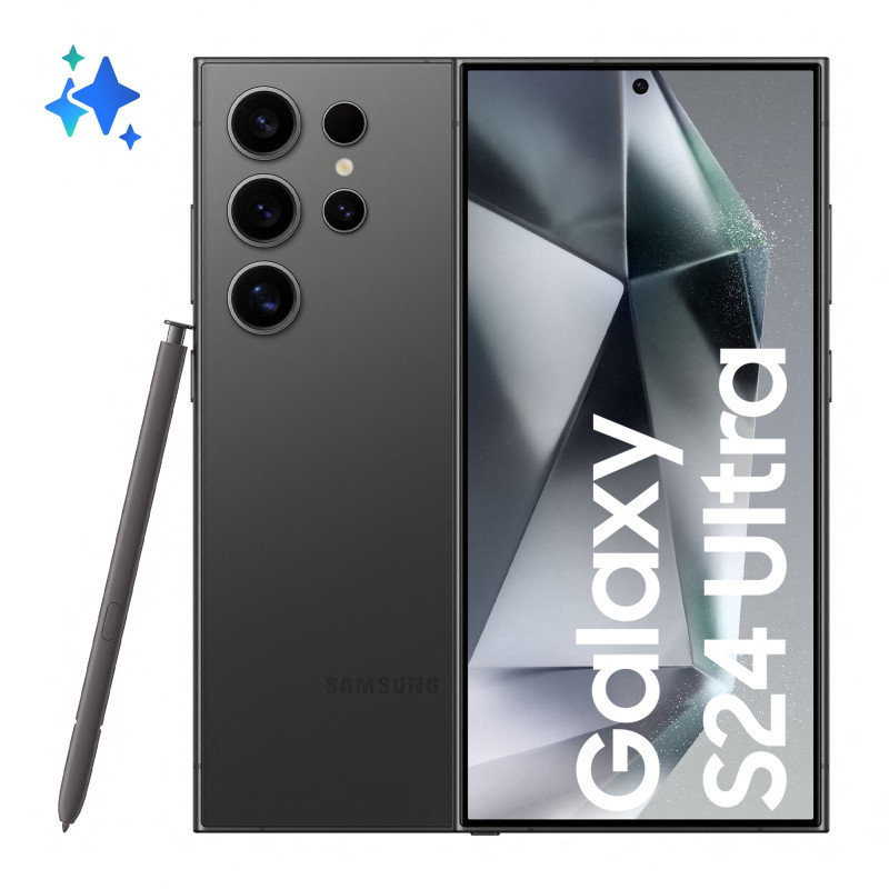 SMARTPHONE SAMSUNG S24 ULTRA 5G (256 GB) SM-S928BZKGEUE Black 6,8" DualSim SM8650 12GB 256GB 200+50+10+12+12Mpx 5G Android 14 SMARTPHONE SAMSUNG S24 ULTRA 5G (256 GB) SM-S928BZKGEUE Black 6,8" DualSim SM8650 12GB 256GB 200+50+10+12+12Mpx 5G Android 14