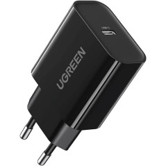 Ugreen 10191 mobile device charger Universal Black AC Fast charging Indoor