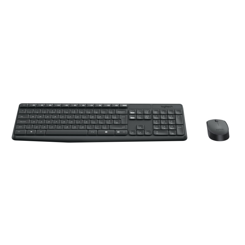 TECLADO+RATÓN LOGITECH MK235 WIRELESS NEGRO