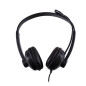 Auriculares nilox microfono control vol negro alambrico conexion usb Auriculares nilox microfono control vol negro alambrico conexion usb