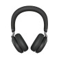 Auriculares jabra evolve2 75 ms stereo inalambrico negro Auriculares jabra evolve2 75 ms stereo inalambrico negro