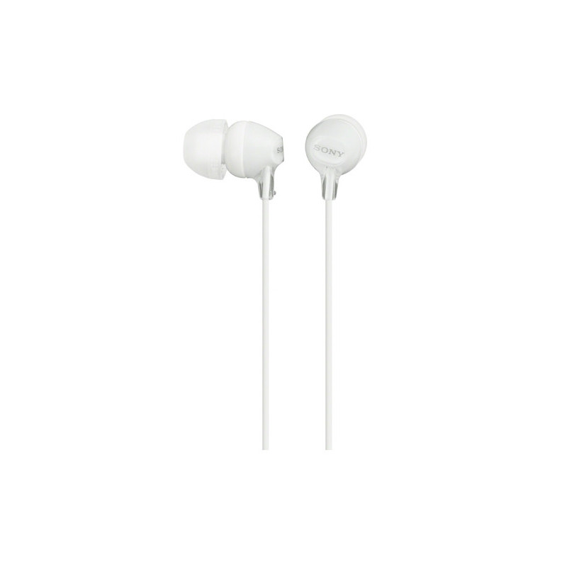 Auriculares sony mdrex15lplw boton blanco Auriculares sony mdrex15lplw boton blanco