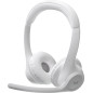 Auriculares logitech zone 300 bluetooth blanco