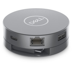 DELL DA305 Wired USB 3.2 Gen 2 (3.1 Gen 2) Type-C Silver