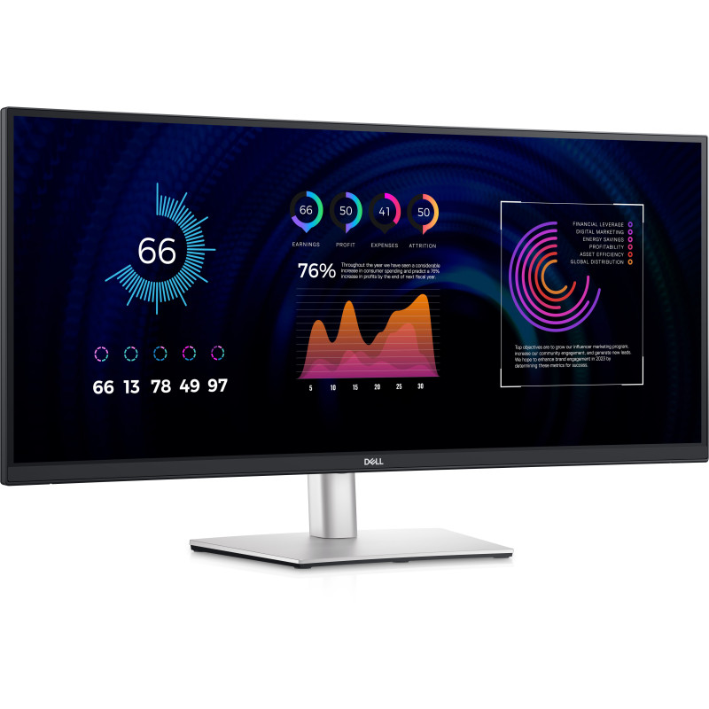 Monitor curvo dell p3424we 34 pulgadas uwqhd 60hz Monitor curvo dell p3424we 34 pulgadas uwqhd 60hz