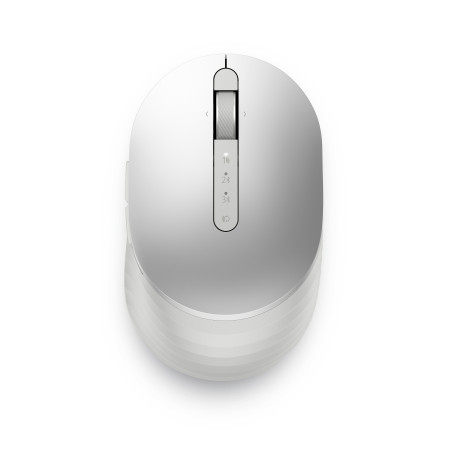 Mouse raton dell ms7421w optico 7 botones 1600ppp wireless inalambrico plateado platino