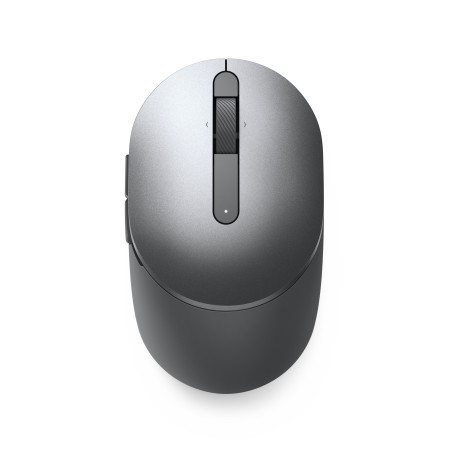 Mouse raton dell ms5120w optico 7 botones 1600ppp wireless inalambrico gris titanio