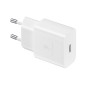 Cargador samsung usb tipo - c 15w sin cable blanco ep - t1510 Cargador samsung usb tipo - c 15w sin cable blanco ep - t1510