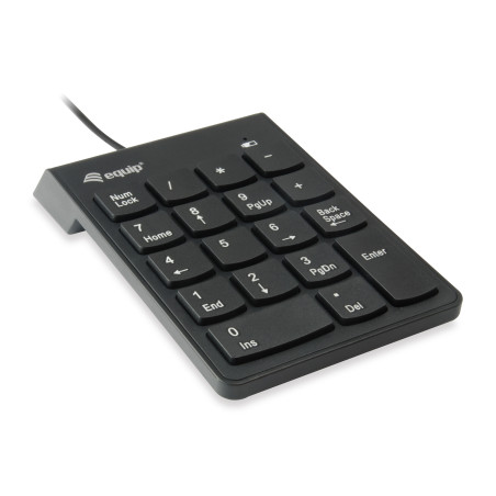 Equip 245205 numeric keypad Universal USB Black