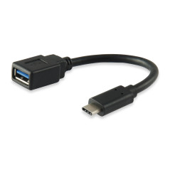 Equip 133455 USB cable USB 3.2 Gen 1 (3.1 Gen 1) 5.91" (0.15 m) USB C USB A Black