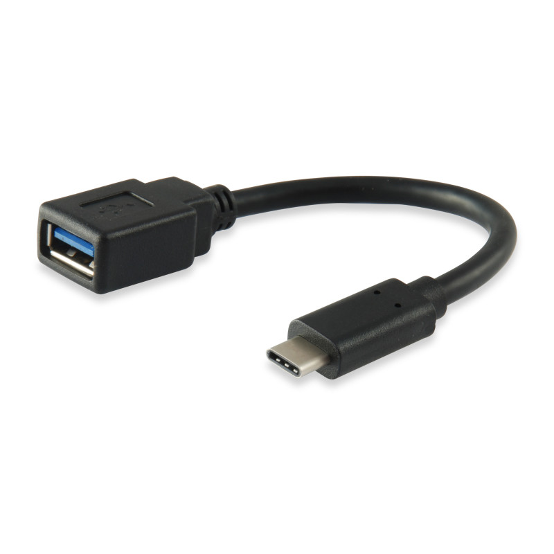 Equip 133455 USB cable USB 3.2 Gen 1 (3.1 Gen 1) 5.91" (0.15 m) USB C USB A Black Equip 133455 USB cable USB 3.2 Gen 1 (3.1 Gen 1) 5.91" (0.15 m) USB C USB A Black