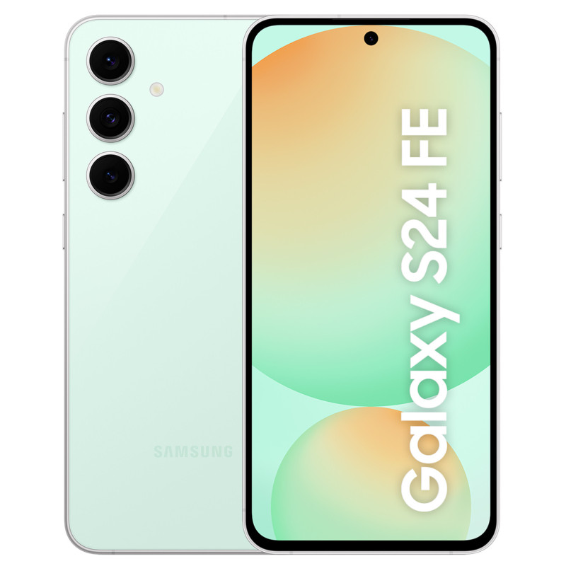 Samsung Galaxy S24 FE 6.7" Dual SIM Android 14 5G USB Type-C 8 GB 128 GB 4700 mAh Mint color Samsung Galaxy S24 FE 6.7" Dual SIM Android 14 5G USB Type-C 8 GB 128 GB 4700 mAh Mint color