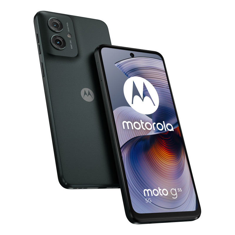 Motorola moto g55 5G 6.49" Dual SIM Android 14 USB Type-C 8 GB 256 GB 5000 mAh Gray Motorola moto g55 5G 6.49" Dual SIM Android 14 USB Type-C 8 GB 256 GB 5000 mAh Gray