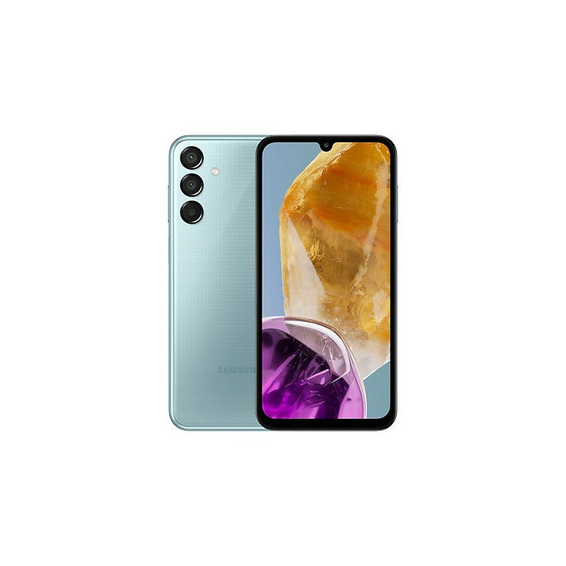 Samsung Galaxy M15 6.5" Hybrid Dual SIM 5G USB Type-C 4 GB 128 GB 6000 mAh Light Blue Samsung Galaxy M15 6.5" Hybrid Dual SIM 5G USB Type-C 4 GB 128 GB 6000 mAh Light Blue