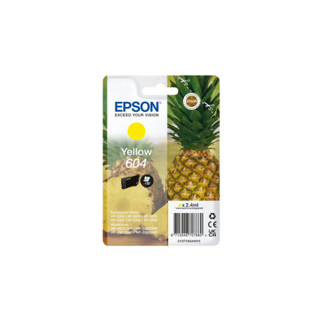 Cartucho epson 604 amarillo c13t10g44010 xp2200 wf - 2910 pia