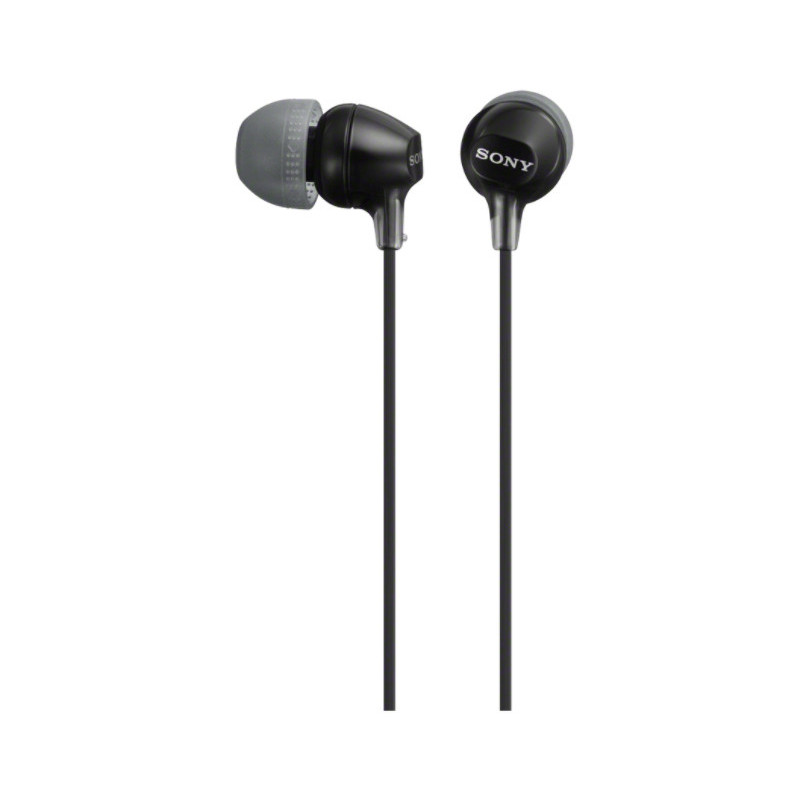 Auriculares sony mdr - ex15apb boton negro - microphone Auriculares sony mdr - ex15apb boton negro - microphone