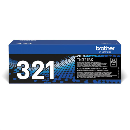Toner brother tn321bk negro 2500 pginas dcp - l8400 - dcp - l8450 - mfc - l8650 - mfc - l8850 - hl - l8250 - l8350