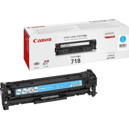Toner canon 718c cian 2661b002 original canon laser 718c 2.900 pginas lbp - 7200cdn serie mf8300