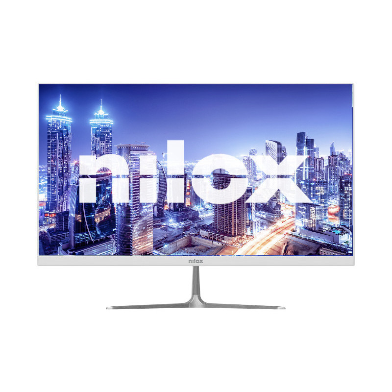 Nilox NXM24FHD01W computer monitor 24" 1920 x 1080 pixels Full HD LED White Nilox NXM24FHD01W computer monitor 24" 1920 x 1080 pixels Full HD LED White