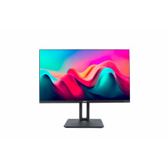 Nilox MONITOR 24" NXM24REG11 LED IPS FHD 5MS REGULABLE HDMI DP VGA MMDIA computer monitor 24" 1920 x 1080 pixels Full HD Black