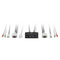 Conmutador kvm leven one kvm - 0223 vga usb para 2 cpu Conmutador kvm leven one kvm - 0223 vga usb para 2 cpu