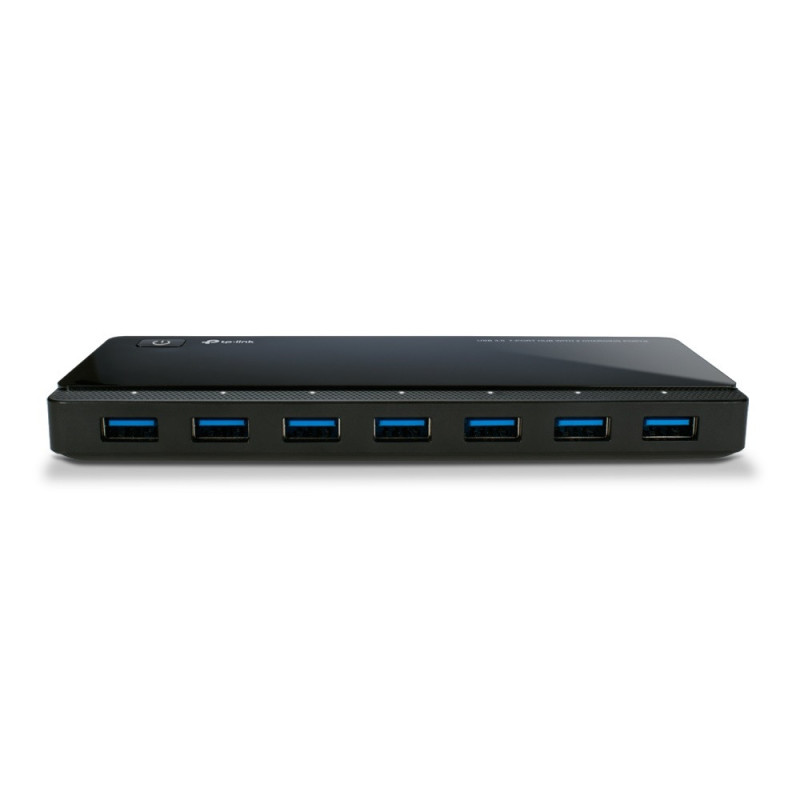 Hub usb tp - link uh720 7 puertos 3.0 con 2 puertos de carga