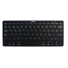 Nilox NXKB01B keyboard Universal Bluetooth QWERTY Spanish Black