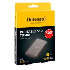 HARD DISK ESTERNO A STATO SOLIDO SSD INTENSE TX500 500GB USB TIPO C