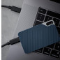 Disco duro externo solido ssd intenso tx100 250gb usb tipo c