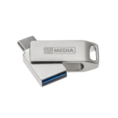 MyMedia MyDual USB 3.2 Gen 1 USB flash drive 128 GB USB Type-A   USB Type-C 3.2 Gen 1 (3.1 Gen 1) Silver