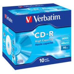 Verbatim CD-R High Capacity 800 MB 40x 10 pc(s)
